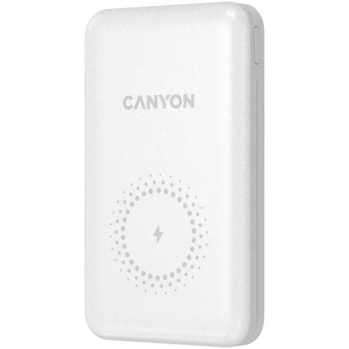 Външна батерия CANYON power bank PB-1001 10000 mAh PD 18W QC 3.0 Wireless 10W