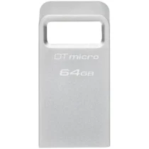 USB памет Kingston 64GB DataTraveler Micro 200MB/s Metal USB 3.2 Gen 1 EAN: 740617328066