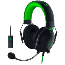 Геймърски слушалки Razer BlackShark V2 - Wired Gaming Headset + USB Sound Card - SE - World