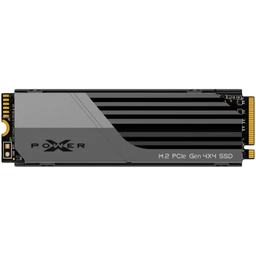 SSD диск Silicon Power XS70 2TB SSD PCIe Gen 4x4 PCIe Gen4x4 & NVMe 1.4 DRAM Cache 3DNAND Heatsink (10.8mm) PS5 Comp. 73