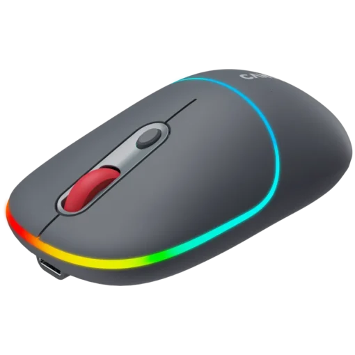 Безжична мишка CANYON mouse MW-22 2in1 BT/ Wireless Dark Grey