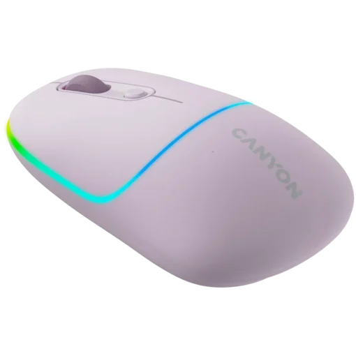 Безжична мишка CANYON mouse MW-22 2in1 BT/ Wireless Pearl Rose