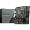 Дънна платка MSI PRO H610M-G mATX LGA1700 Dual Channel DDR5 5600+MHz 1x PCIe x16 slot 1x M.2 slot 1x HDMI 1x VGA 2x USB