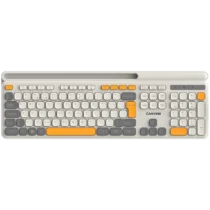 Клавиатура CANYON keyboard HKB-W03 AAA Wireless Beige