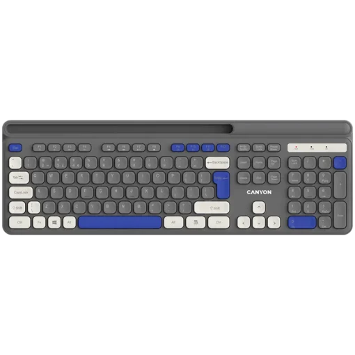 Клавиатура CANYON keyboard HKB-W03 AAA Wireless Grey