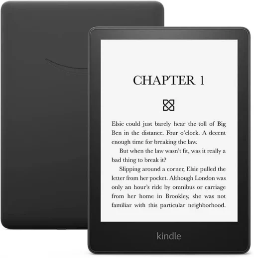 eBook четец Kindle Paperwhite 6.8" 16GB 2021 11 генерация IPX8 Черен