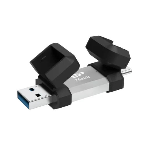 USB памет Silicon Power Mobile C51 USB 256GB Type-A и USB Type-C