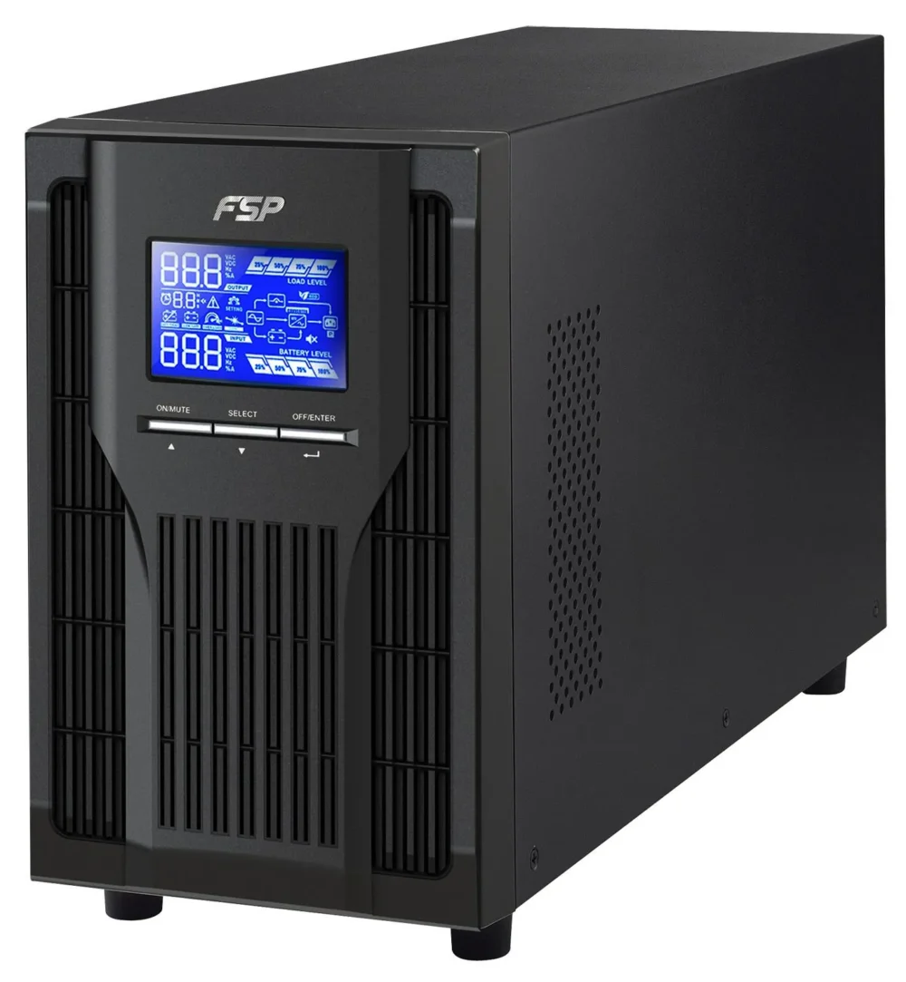 UPS FSP Group Champ Tower 3000VA 2700W OnLine LCD 4xIEC