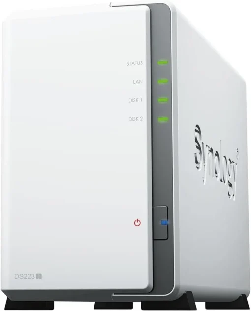 Мрежов сторидж Synology DS223j За 2 диска Realtek RTD1619B 4-core 1.7GHz 1