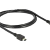 Удължителен кабел DeLock USB-B женско - USB-B мъжко USB 2.0 1 м