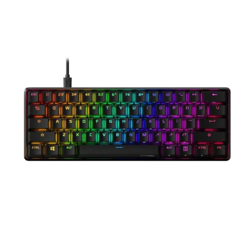 Геймърскa механична клавиатура HyperX Alloy Origins 60 HyperX червени суичове