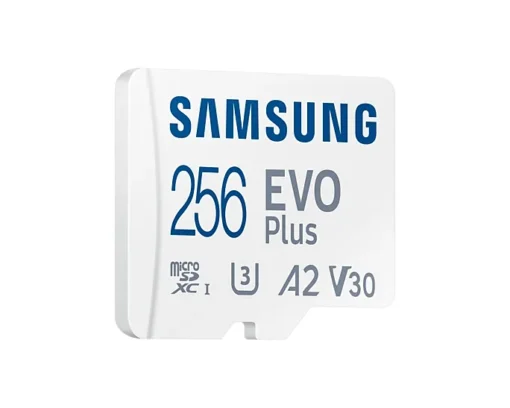 Карта памет Samsung EVO Plus microSDXC UHS-I 256GB Адаптер
