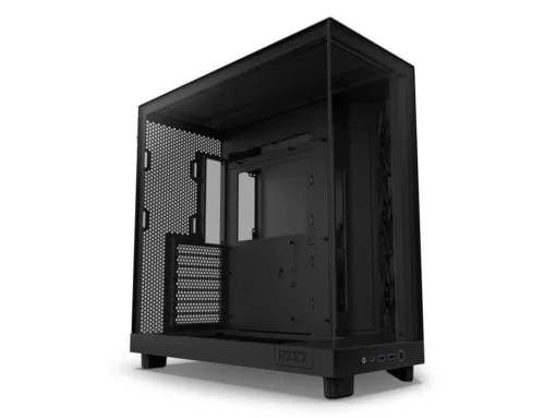 Кутия за компютър NZXT H6 Flow Matte Black - Middle Tower