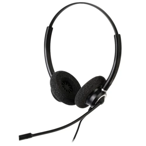 Слушалки с микрофон Addasound Crystal 2732 Duo UCQD черни