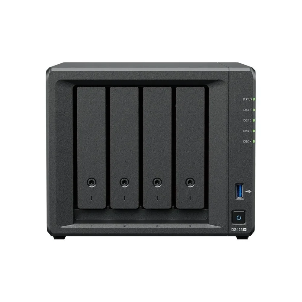 Мрежов сторидж Synology NAS DS423+ за 4 диска Intel Celeron J4125 .2GB DDR4