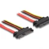 Удължителен кабел DeLock SATA 6 Gb/s 22 pin plug - SATA 22 pin (5 V + 12 V) 30 cm