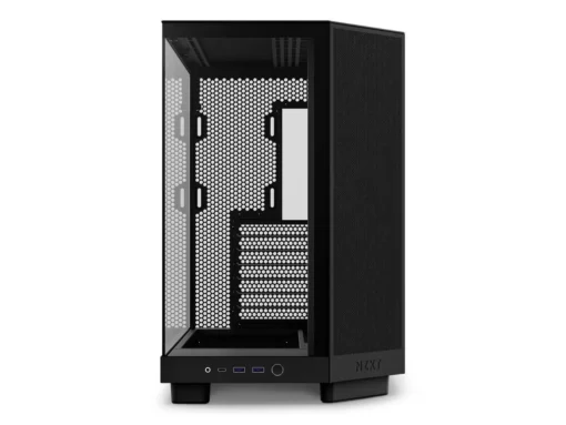 Кутия за компютър NZXT H6 Flow Matte Black – Middle Tower