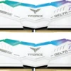 Памет за компютър Team Group T-Force Delta RGB White DDR5 32GB (2x16GB) 6000MHz CL38