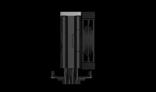 DeepCool охладител CPU Cooler AK400 Zero Dark – LGA1700/AM5