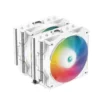 DeepCool охладител CPU Cooler AG620 White - Addressable RGB Dual-Tower - LGA1700/AM5
