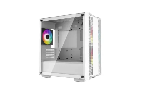 DeepCool кутия Case mATX – CC360 A-RGB White