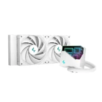 DeepCool водно охлаждане Water Cooling LT520 White - Addressable RGB Infinity mirror design -