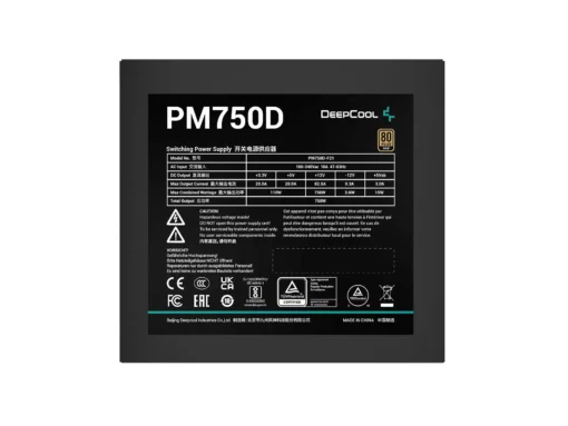 DeepCool захранване PSU 750W – 80+ Gold – PM750D