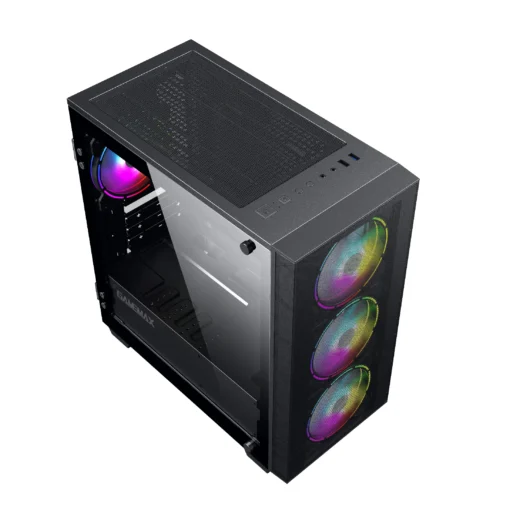 Gamemax кутия Case mATX – Aero Mini – Addressable RGB