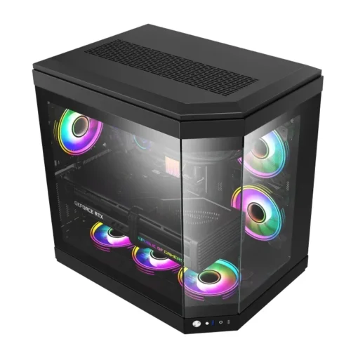 Gamemax кутия Case ATX – HYPE Black – Addressable RGB
