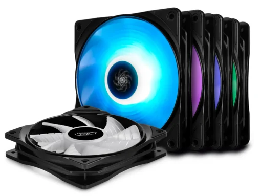 DeepCool комплект вентилатори Fan Pack 5-in-1 5x120mm RF120M RGB