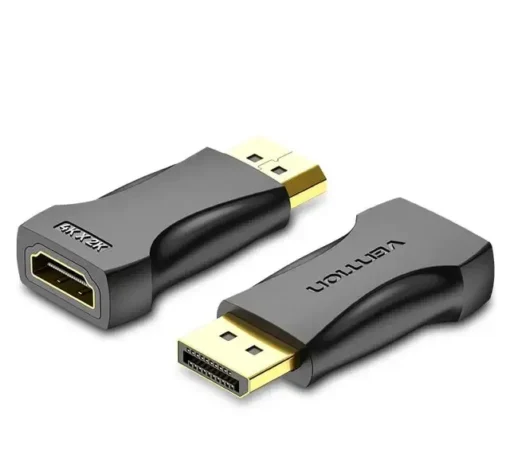Vention адаптер Adapter DisplayPort M / HDMI F - 4K Black - HBPB0
