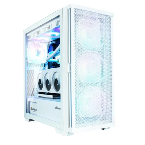 Zalman кутия Case EATX – Z10 DUO White – Mesh/Tempered Glass