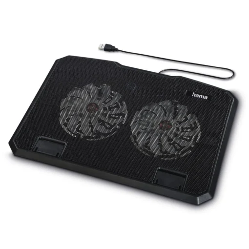 Hama Охлаждаща поставка за лаптоп “Black Metal”