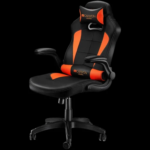 Геймърски стол CANYON gaming chair Vigil GC-2 Black Orange