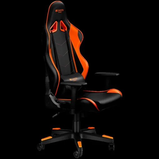 Геймърски стол CANYON gaming chair Deimos GC-4 Black Orange