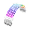 1stPlayer удължителен кабел Extension Modding Cable M/B 24PIN Addressable RGB White -