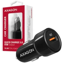 Зарядно за мобилен телефон AXAGON PWC-QC car charger 1x QC3.0 18W black