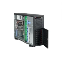 Кутия за сървър Supermicro SuperChassis CSE-743TQ-903B-SQ 4U (Tower) Max. MB sizes - E-ATX 8x3.5" hot-swap 7x FH exp. sl