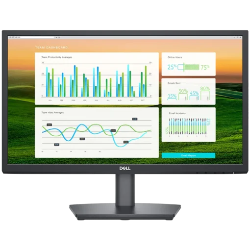 Монитор Dell Monitor LED E2222HS 21.45" FHD 1920x1080 VA AG 16:9 60Hz 250 cd/m2 3000:1 178/178 5ms GtG Flicker Free 1xHD