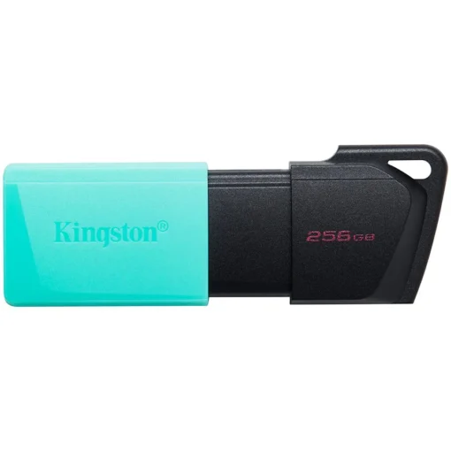 USB памет Kingston 256GB USB3.2 Gen1 DataTraveler Exodia M (Black + Teal) EAN: 740617326383