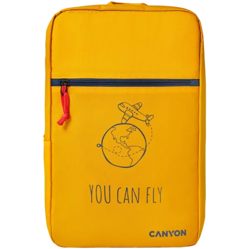 Раница за лаптоп CANYON backpack CSZ-03 Cabin Size Yellow