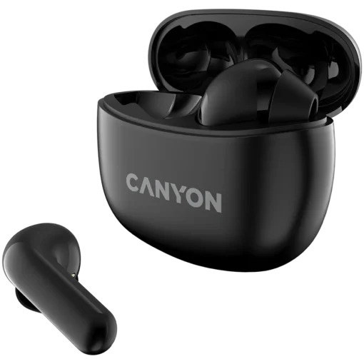 Bluetooth слушалки CANYON headset TWS-5 Black