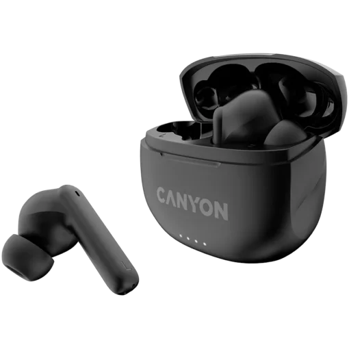 Bluetooth слушалки CANYON headset TWS-8 ENC Black