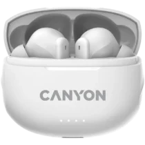 Bluetooth слушалки CANYON headset TWS-8 ENC White