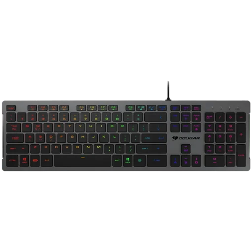 Геймърска клавиатура COUGAR Vantar S Gaming Keyboard Flat Caps With Scissor-Switch 19-Key Rollover Eight Backlight Effec