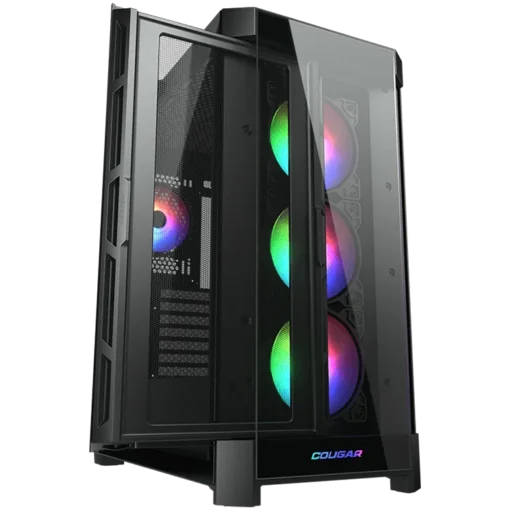 Кутия за компютър COUGAR DUOFACE PRO RGB Black