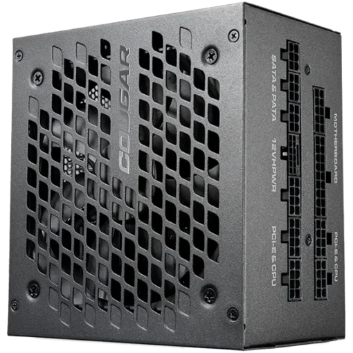 Захранване за компютър COUGAR GEX X2 1000 1000W 80 Plus GOLD PCIE 5.0 ATX 3.0 Fully Modular Power Supply Unit Strong Saf