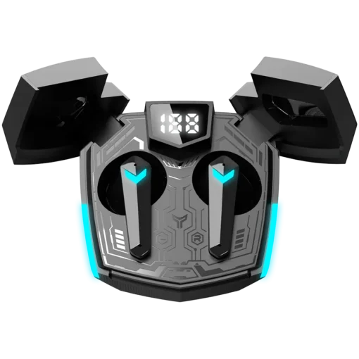 Bluetooth слушалки CANYON headset Doublebee GTWS-2 Gaming Black