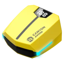 Bluetooth слушалки CANYON headset Doublebee GTWS-2 Gaming Yellow