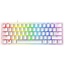 Геймърска клавиатура Razer Huntsman Mini White Linear Optical Switch size 60% RGB Chroma Doubleshot PBT Keycaps Standard